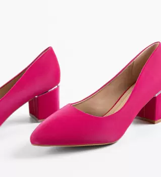 Pantofi dama Berry Fuchsia imagine