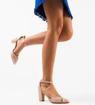 Pantofi dama Bester Roze imagine