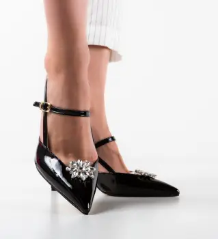 Pantofi dama Bilfox Negri 2 imagine