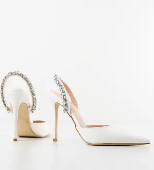Pantofi dama Bleom Albi imagine