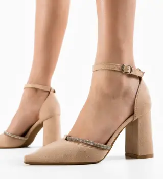 Pantofi dama Bonilla Bej imagine