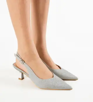 Pantofi dama Bonnay Argintii imagine