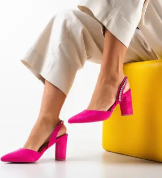 Pantofi dama Bourne Fuchsia imagine
