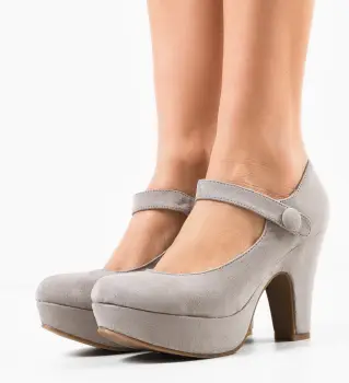 Pantofi dama Bowers Gri imagine