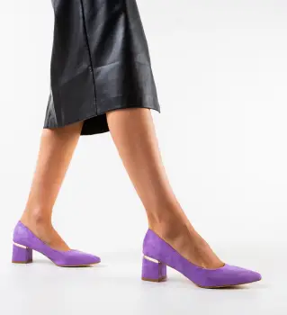 Pantofi dama Brandy Mov imagine