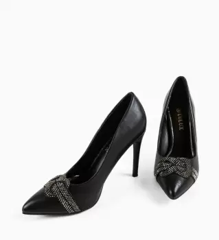 Pantofi dama Brown Negri imagine