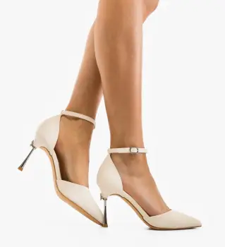 Pantofi dama Bryan Bej imagine