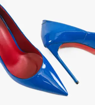 Pantofi dama Butyn Albastri imagine