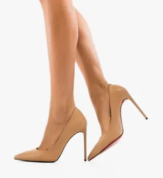 Pantofi dama Butyn Bej imagine