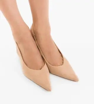 Pantofi dama Bycin Bej imagine