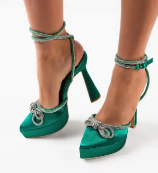 Pantofi dama Camacho Verzi imagine