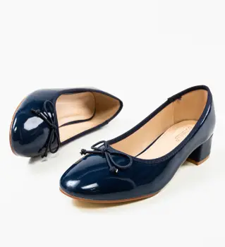 Pantofi dama Canberra Bleumarin imagine