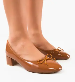 Pantofi dama Canberra Camel imagine