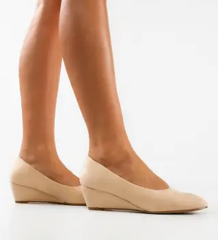 Pantofi dama Carroll Bej imagine