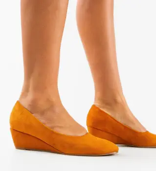 Pantofi dama Carroll Camel imagine