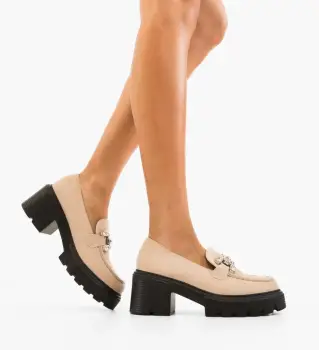 Pantofi dama casual Khursh Bej imagine