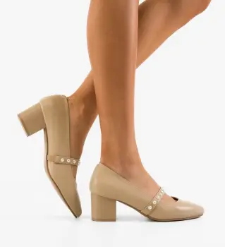 Pantofi dama Celine Bej imagine