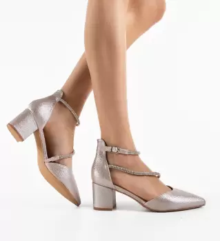 Pantofi dama Charis Aurii imagine