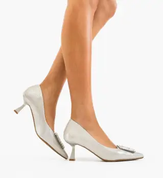 Pantofi dama Chipili Argintii imagine