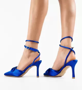 Pantofi dama Church Albastri imagine