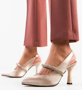 Pantofi dama Cook Bej imagine