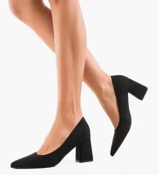 Pantofi dama cu toc Lecsy Negri imagine