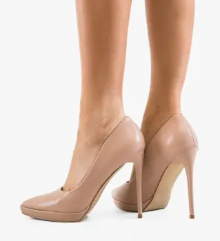 Pantofi dama Dadere Nude imagine