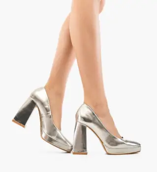 Pantofi dama Davis Argintii imagine