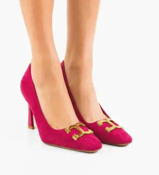 Pantofi dama Debora Fuchsia imagine