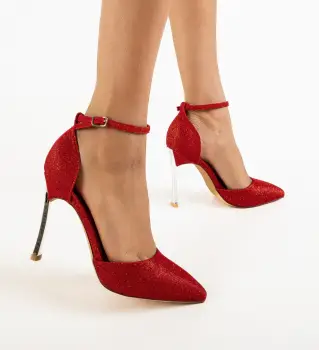 Pantofi dama Degalo Rosii imagine