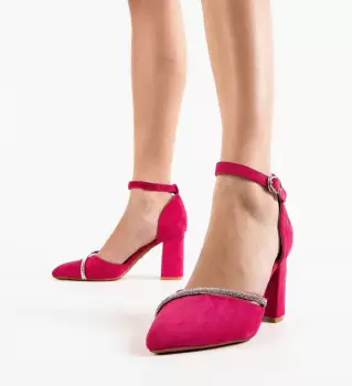 Pantofi dama Dem Fuchsia imagine