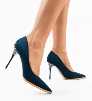 Pantofi dama Demoux Albastrii imagine