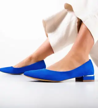 Pantofi dama Depere Albastri imagine