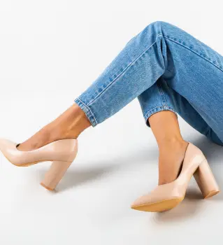 Pantofi dama Dodson Bej imagine