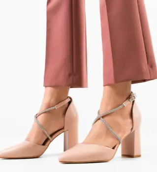 Pantofi dama Doitei Bej imagine