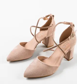 Pantofi dama Doraj Bej imagine