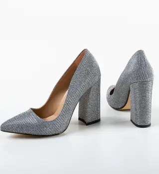 Pantofi dama Doris Gri imagine