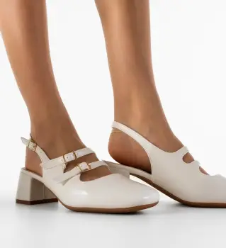 Pantofi dama Drina Albi imagine