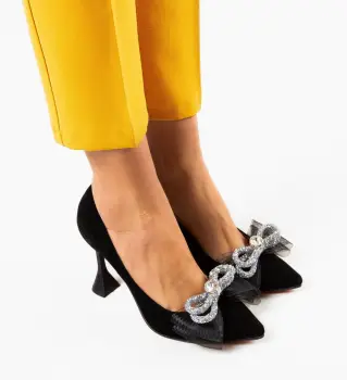 Pantofi dama Dydyan Negre imagine