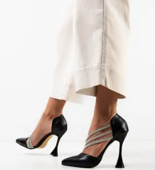 Pantofi dama Egeptam Negri 2 imagine