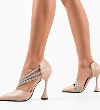 Pantofi dama Egeptam Nude imagine