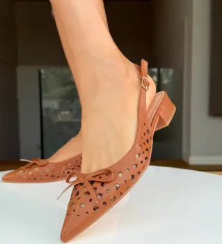 Pantofi dama Egor Camel imagine