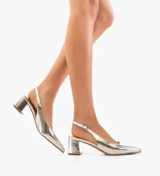 Pantofi dama Ellery Argintii imagine