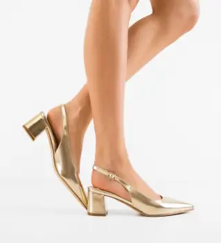 Pantofi dama Ellery Aurii imagine