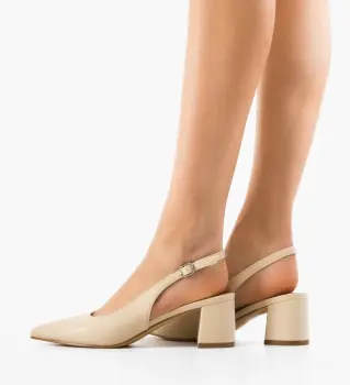 Pantofi dama Ellery Bej imagine