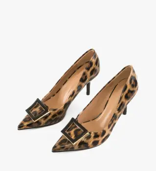Pantofi dama Elmar Animal Print imagine