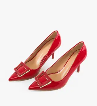 Pantofi dama Elmar Rosii imagine