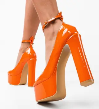 Pantofi dama Elysia Portocalii imagine