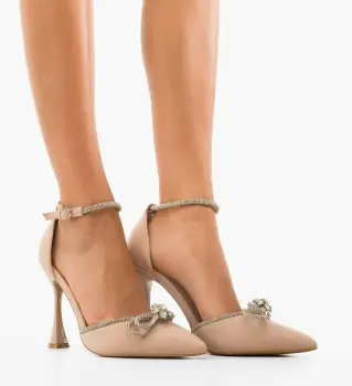 Pantofi dama Entrange Bej imagine