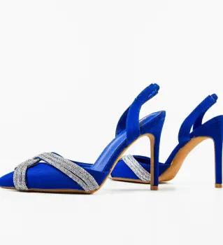 Pantofi dama Erika Albastri imagine